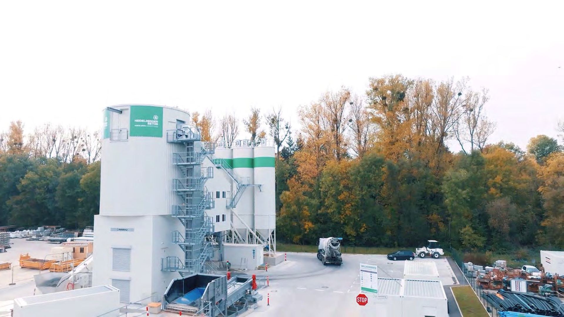 A NISBAU Compact plant at Dettingen, Germany
