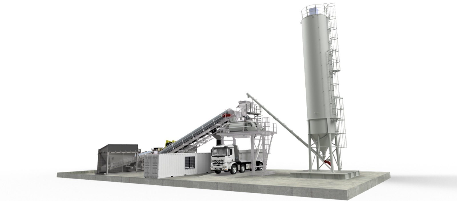 NISBAU soil stabilisation plant