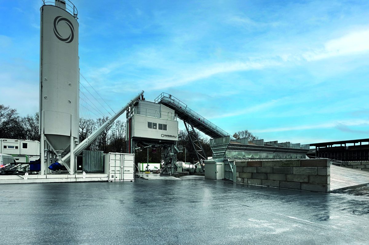 A NISBAU Performance plant installed on site