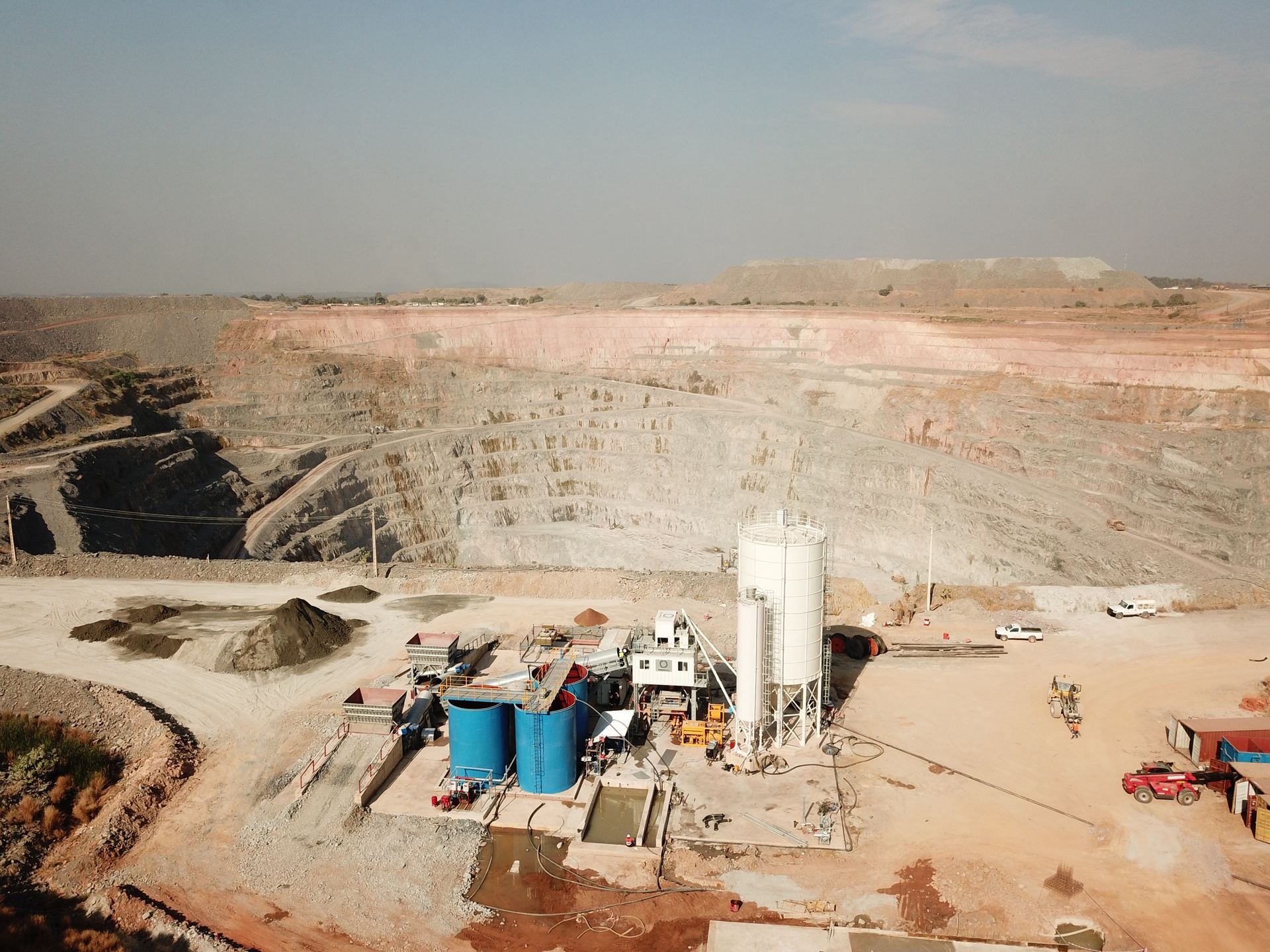 NISBAU mine backfill plant