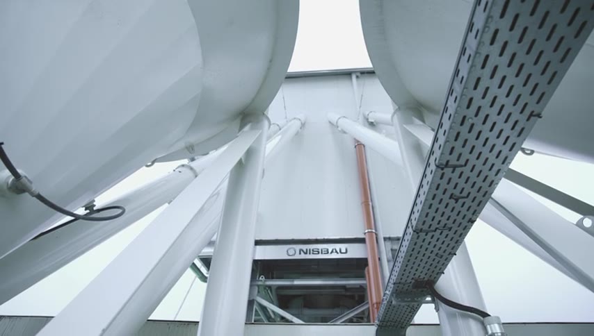 A NISBAU Compact plant in operation