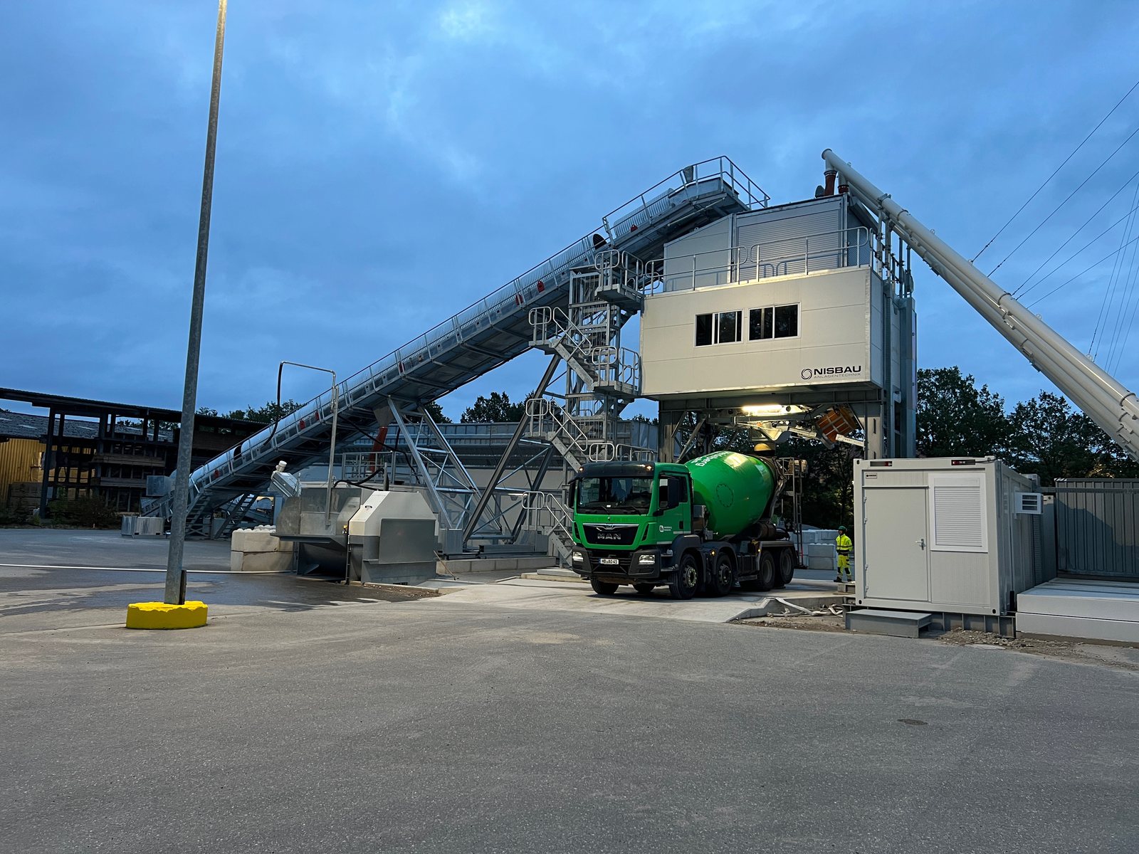 A NISBAU Performance Anlage vor Ort
