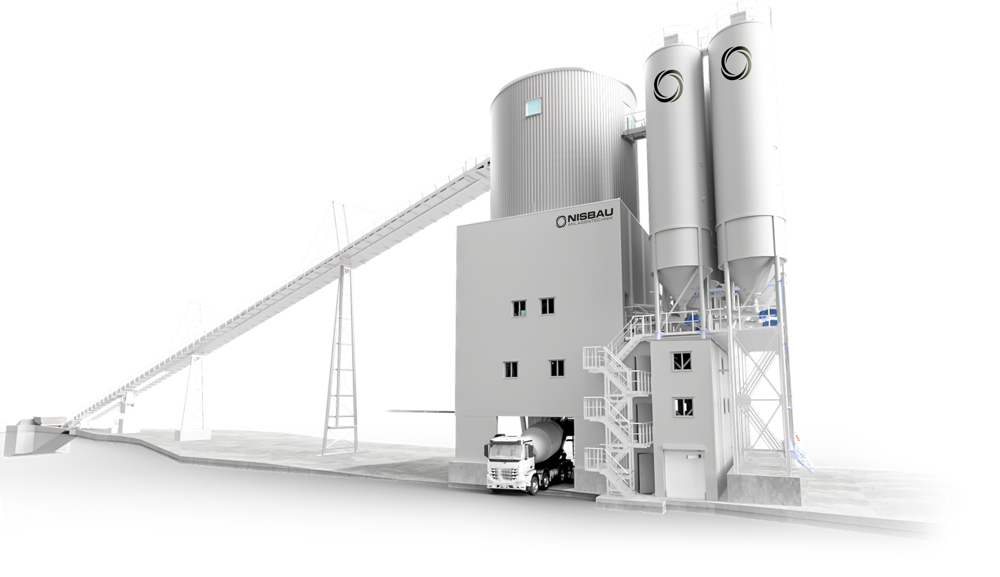 NISBAU plant, engineering render